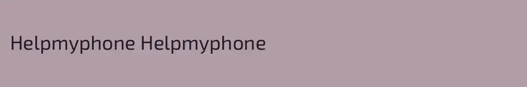 Helpmyphone Helpmyphone